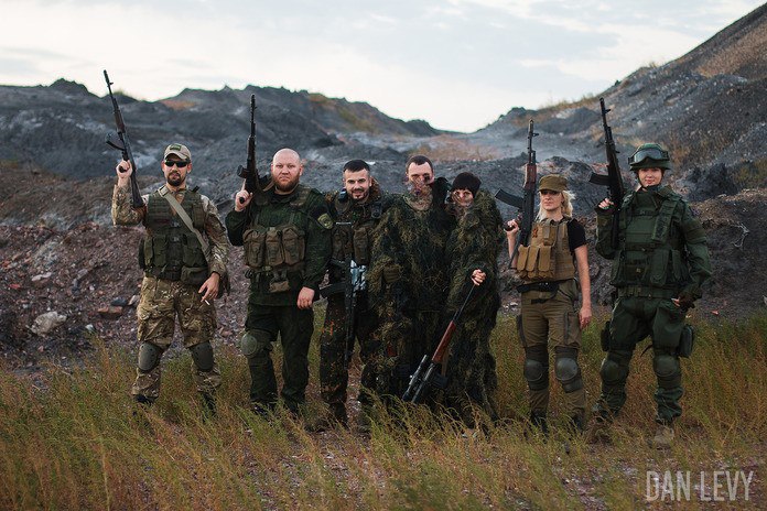 Интересная подборка фотографий военных из Новороссии от Дэна Леви